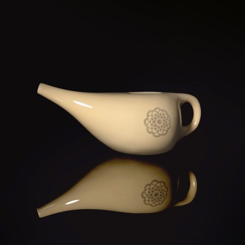 Deguna skalošanas kanniņa MANDALA dzeltena