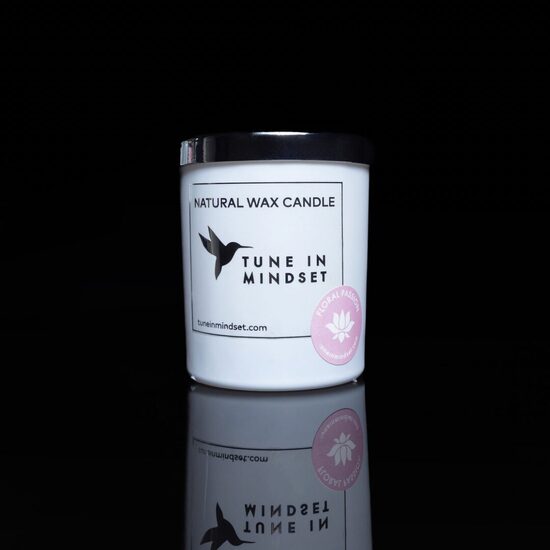 Свеча из натурального воска FLORAL PASSION