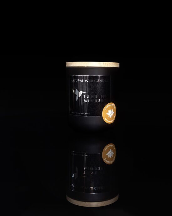 Dabīga vaska svece SANDALWOOD