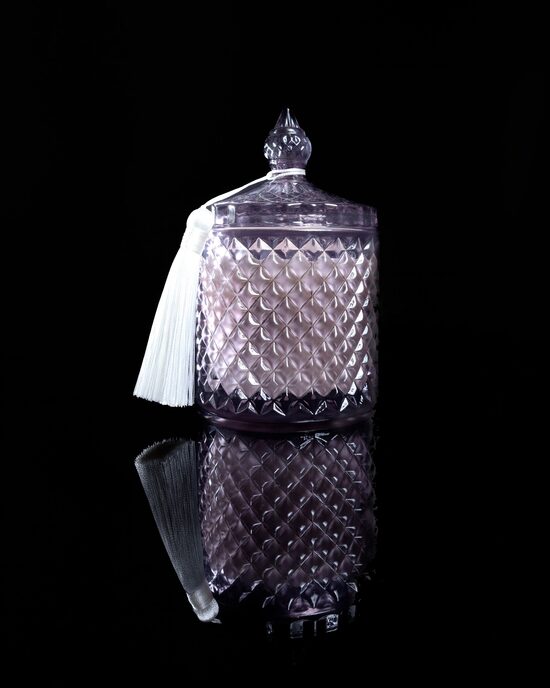 Dabīga vaska svece VIOLET LILY&ROSE