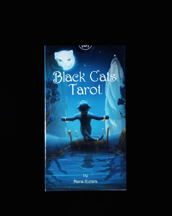 Taro kārtis MELNO KAĶU Taro, Black Cats Tarot